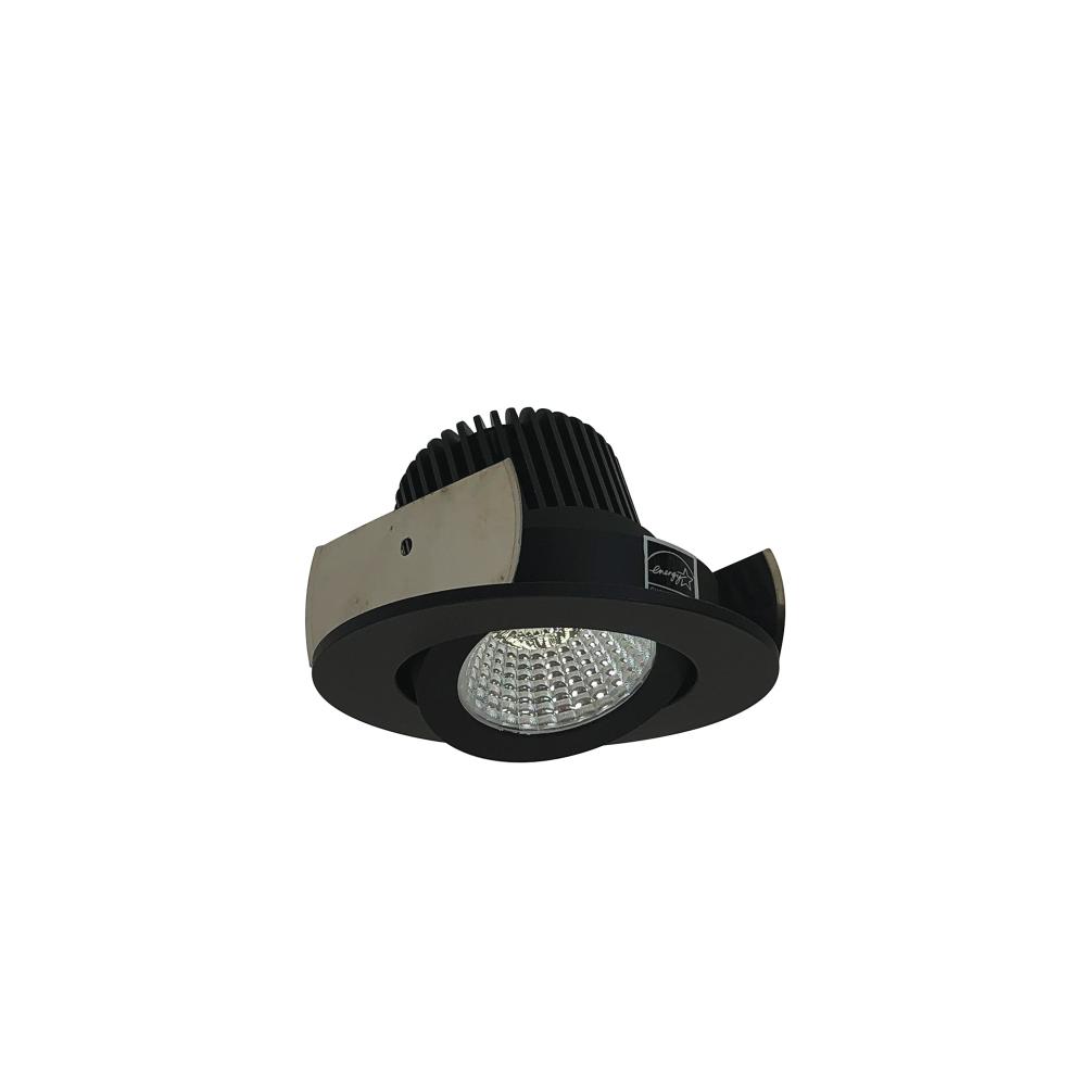 2" Iolite LED Round Adjustable Gimbal, 1000lm / 14W, 2700K, Black Finish