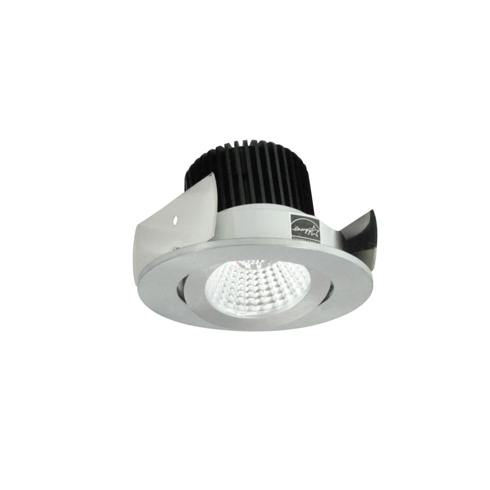 2" Iolite LED Round Adjustable Gimbal, 800lm / 14W, Comfort Dim, Natural Metal Finish