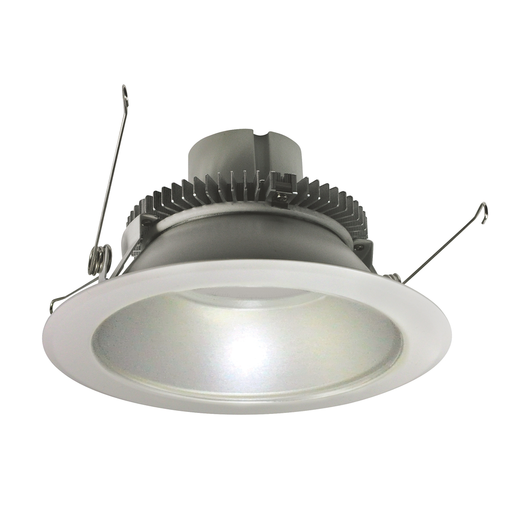 6" Cobalt Click Round Retrofit Reflector, 1000lm / 12W, 3500K, Haze Reflector / White Flange,