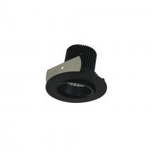 Nora NIOB-2RC27XBB/10 - 2" Iolite LED Round Adjustable Cone Reflector, 1000lm / 14W, 2700K, Black Reflector / Black