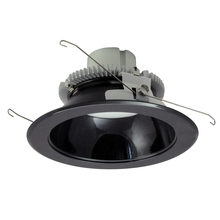 Nora NLCBC2-65127BB/10LE4 - 6" Cobalt Click Round Retrofit Reflector, 1000lm / 12W, 2700K, Black Reflector / Black Flange,