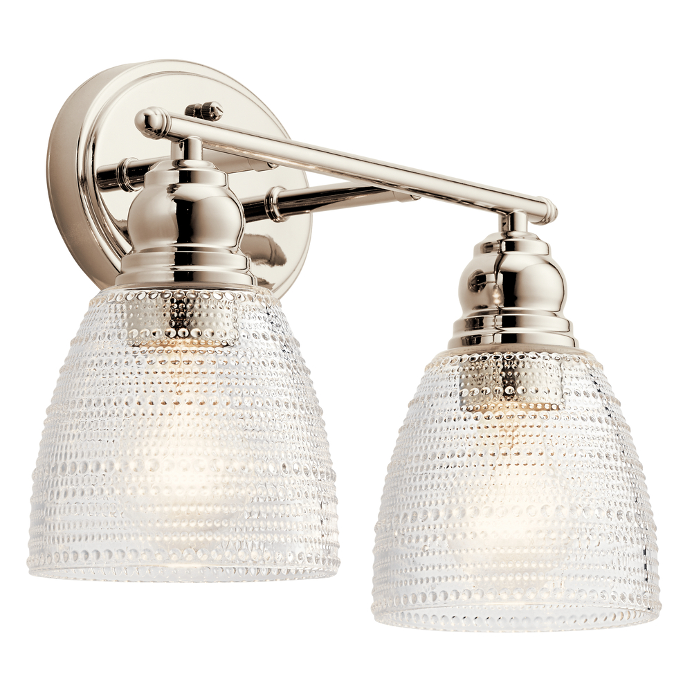 Karmarie™ 2 Light Vanity Light Polished Nickel