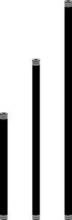 Kichler 15658BKT - 24" Fixture Mounting Stems .5 NPSM Textured Black