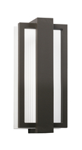 Kichler 49492AZ - Sedo 12.25" LED Outdoor Wall Light with Clear Polycarbonate Diffuser in Architectural Bronze