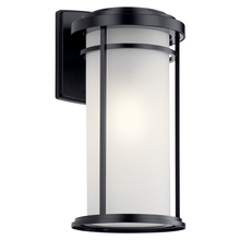 Kichler 49688BK - Toman™ 20" 1 Light Wall Light Black