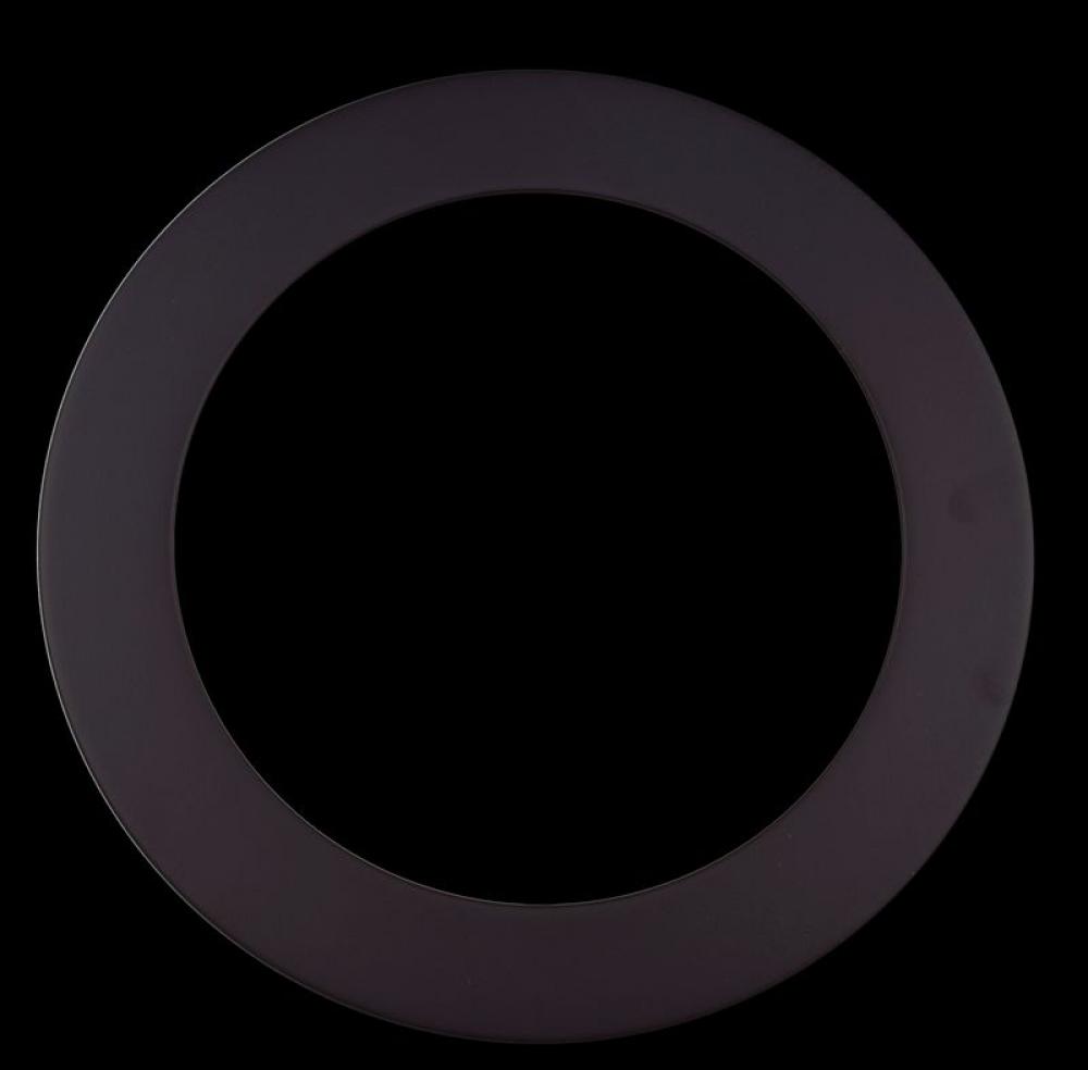 6" ROUND TRIM FOR FML-R6 SERIES -BLACK