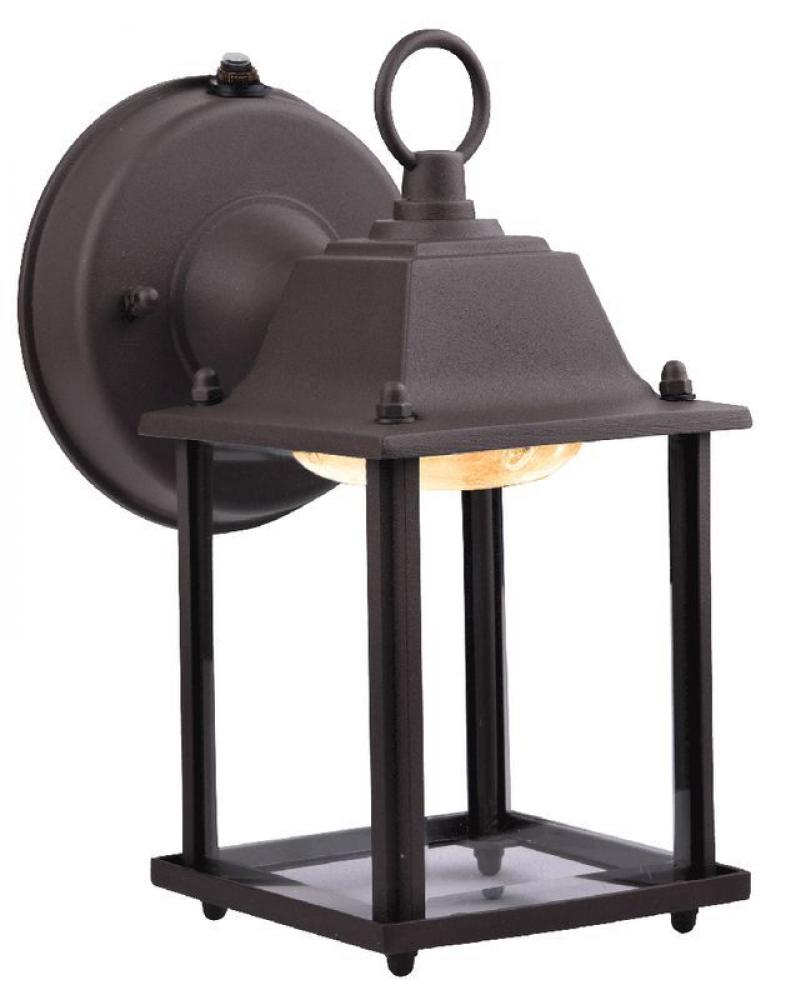 LED OUTDOOR LANTERN 6W 3CCT 300K/400K/5000K BRONZE WITH PHOTOCELL