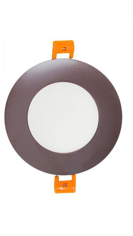 4"" ROUND LED ULTRA SLIM RECESSED LIGHT, MULTI COLOR TEMP