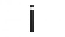 Westgate MFG C3 BOL-42-R-C-F-MCTP-BK - BOLLARD 42in ROUND FLAT TOP ADJ. 12-22W 30/40/50K, BLACK