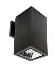 Westgate MFG C3 WMCS5-DL-MCT-BK-DD - 5in SQ WALL CYL. DOWN LIGHT 20W 30K/40K/50K DUAL DIM. - BLACK