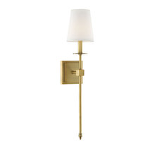 Savoy House 9-303-1-322 - Monroe 1-Light Wall Sconce in Warm Brass