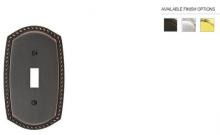 Emtek 29211US10B - COLONIAL SWITCH PLATE
