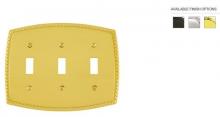 Emtek 29213US10B - COLONIAL SWITCH PLATE