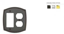 Emtek 29242US10B - COLONIAL SWITCH PLATE