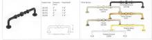Emtek 86128US10B - BRASS SPINDLE PULL
