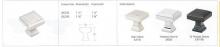 Emtek 86296US10B - BRASS GEOMETRIC SQUARE KNOB