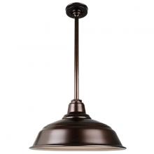 Hi-Lite MFG Co. H-QSN15117-SA-145/QSN24ST3-145/QSNHSC-145 - 17" Ceiling Stem Light