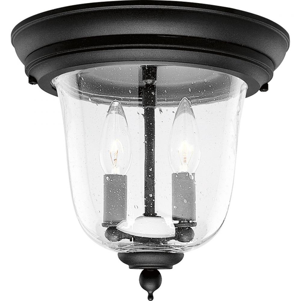 Ashmore Collection Two-Light 10-1/2" Close-to-Ceiling