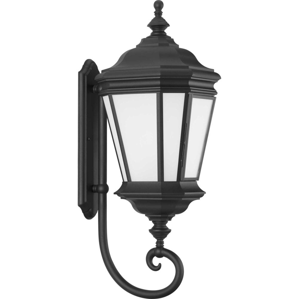 Crawford Collection Black One-Light Extra-Large Wall Lantern