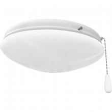 Progress P2602-30WB - Two-Light Universal Opal Glass Fan Light Kit