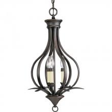 Progress P3807-20 - Trinity Collection Three-Light Foyer Pendant