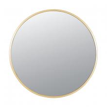 Varaluz 428A01GO - Cottage 30-in Round Mirror - Gold