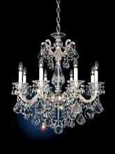 Schonbek 1870 5073-22R - La Scala 8 Light 120V Chandelier in Heirloom Gold with Radiance Crystal