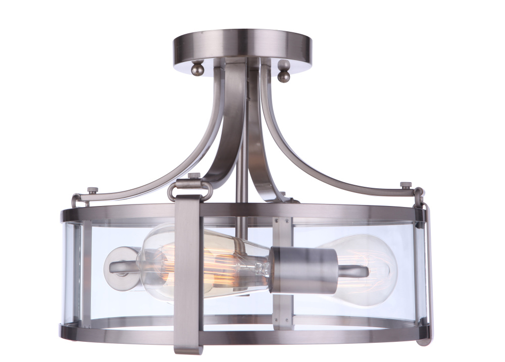 3 Light Semiflush