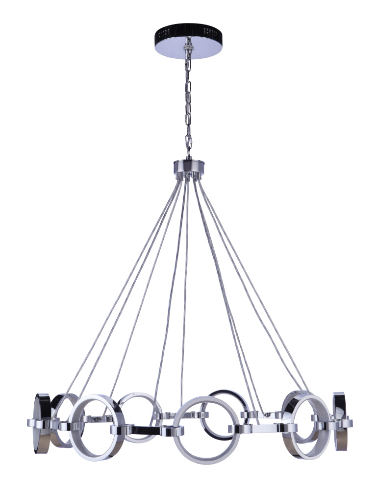 9 Ring LED Chandelier