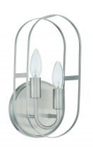 Craftmade 12806BNK2 - 2 Light Wall Sconce