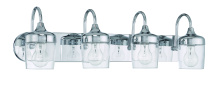 Craftmade 58104-CH - Wrenn 4 Light Vanity in Chrome