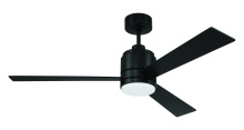 Craftmade MCY52FB3 - 52" Ceiling Fan w/ 3 Blades & LED Light kit