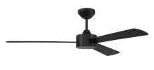 Craftmade PRV52FB3 - 52" Ceiling Fan w/DC Motor, Blades, Wi-Fi, Damp Rated