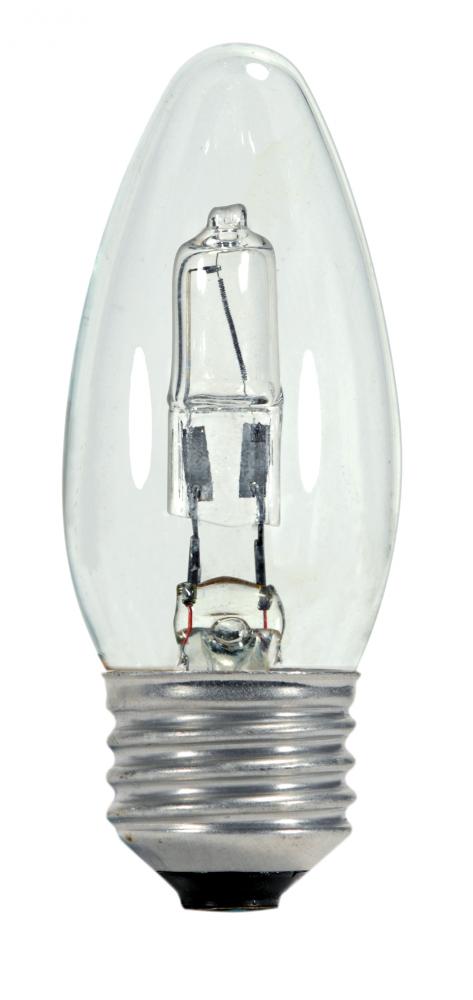 43 Watt; Halogen; B11; Clear; 1000 Average rated hours; 750 Lumens; Medium base; 120 Volt