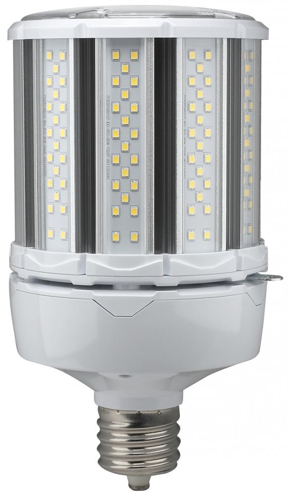 80 Watt LED HID Replacement; 5000K; Mogul extended base; Type B Ballast Bypass;100-277 Volt