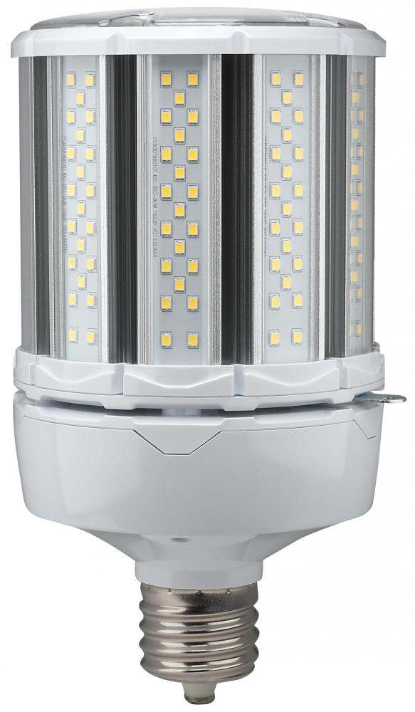 80 Watt LED HID Replacement; 4000K; Mogul extended base; Type B Ballast Bypass;100-277 Volt