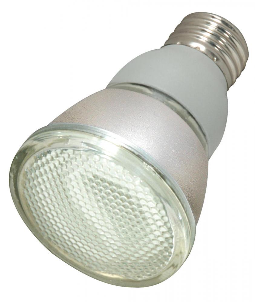 11 Watt; PAR20 Compact Fluorescent; 5000K; 82 CRI; Medium base; 120 Volt; Shatter Proof