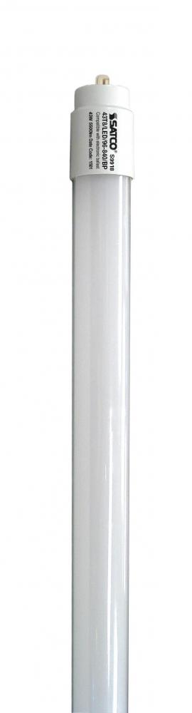 43 Watt T8 LED; Single pin base; 4000K; 50000 Average rated hours; 5500 Lumens; Type B; Ballast