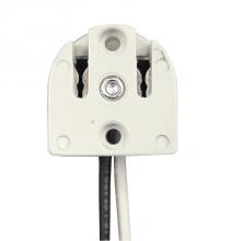 Satco Products Inc. 80/2494 - Bi-Pin Lampholder; Medium; "U" Shape Lamps; Slide-On Self Aligning For T8/T12 Lamps; 600W;