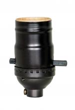 Satco Products Inc. 80/2538 - On-Off Push Thru Socket; 1/8 IPS; 3 Piece Stamped Solid Brass; Dark Antique Brass Finish; 660W; 250V