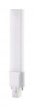 Satco Products Inc. S18400 - 4.5 Watt LED PL 2-PIN; 2700K; 450 Lumens; G23 base; 50000 Average rated hours; 360 deg. Beam Angle;