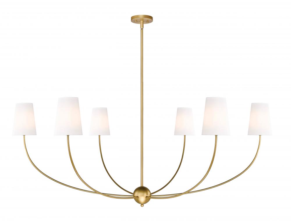 6 Light Chandelier