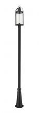 Z-Lite 569PHB-519P-BK - 1 Light Outdoor Post Mounted Fixture