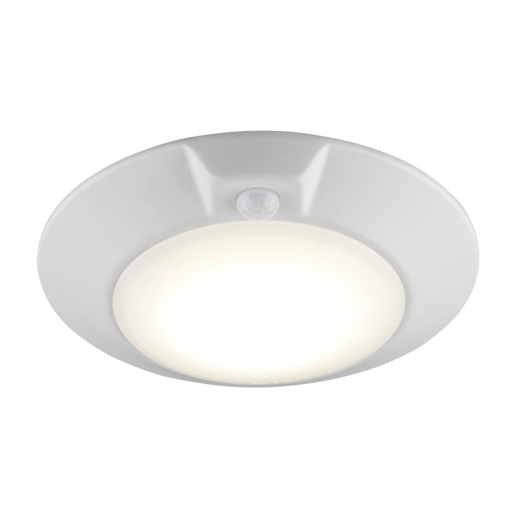 7.5" DISK-14W-5CCT-MOTION SENSOR-WH
