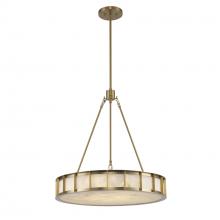Trans Globe 11746 AG - 6 - Light Ivory Isle Alabaster Chandelier