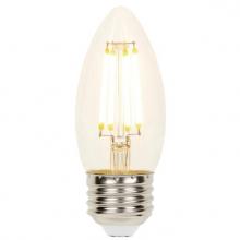 Westinghouse 4316900 - 4-1/2W B11 Filament LED Dimmable Clear 2700K E26 (Medium) Base, 120 Volt, Box