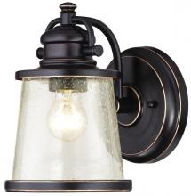 Westinghouse 6204000 - Wall Fixture Amber Bronze Finish with Highlights Clear Seeded Glass
