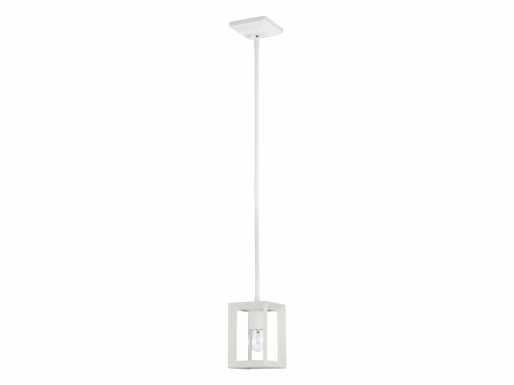Smyth 1-Light Mini Pendant in Natural White