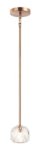 Matteo Lighting C61401AG - Rosa Pendant