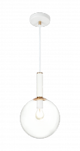 Matteo Lighting C75311AGCL - Stellar Aged Gold Brass Pendant